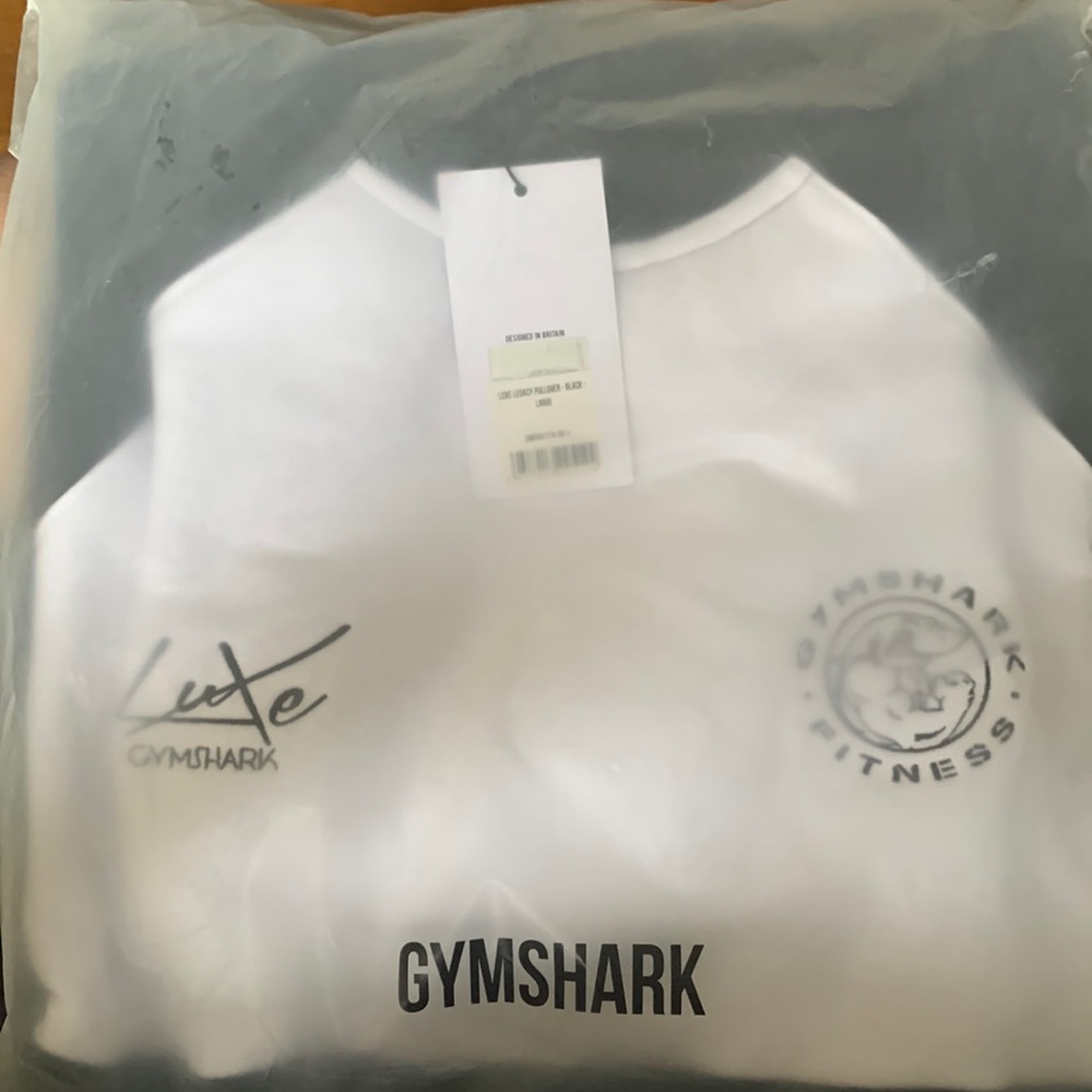 Gymshark Luxe Legacy Pullover - Black (Large)